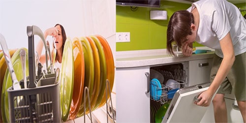 چگونه بوی بد ماشین ظرفشویی را از بین ببریم؟